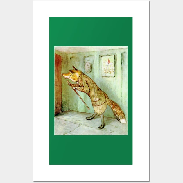 The Tale of Mr. Tod - Beatrix Potter Wall Art by forgottenbeauty